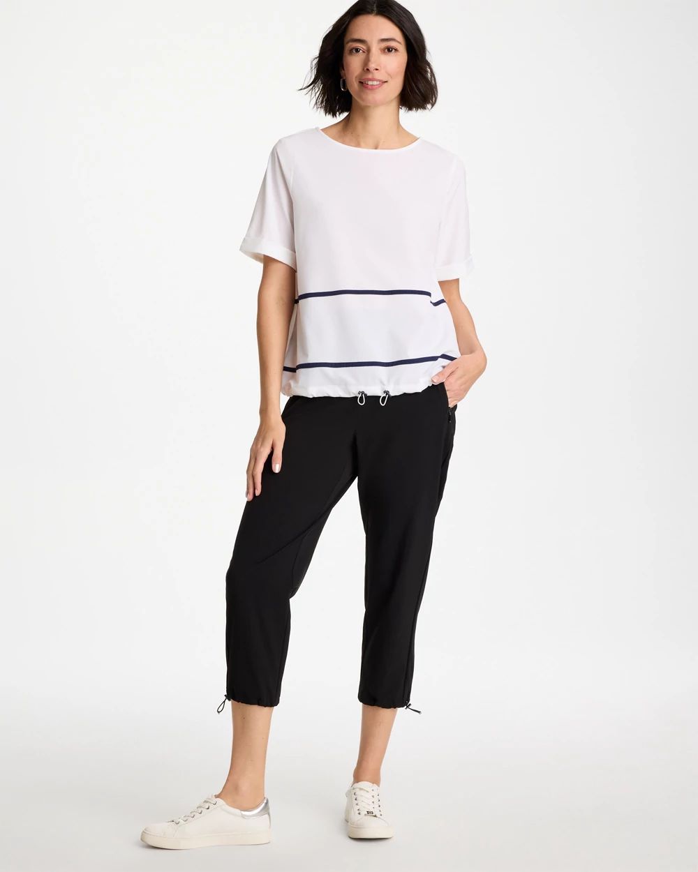 Zenergy® UPF Contrast Bungee Top | Chico's